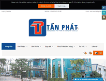 Tablet Screenshot of chieusangtanphat.com.vn